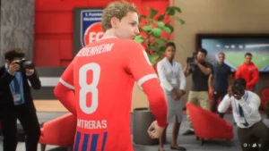 Das Bild zeigt einen Regen im EA FC 25 Karrieremodus, der mit dynamischem Potenzial die 99 erreicht hat.