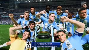 Das Bild zeigt den TSV 1860 München im EA FC 25 Karrieremodus