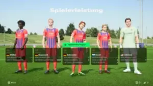 Das Bild zeigt die Jugendakademie im EA FC 25 Karrieremodus, mit Update 6 gibt es Verbesserungen.