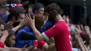 Das Bild zeigt Accrington Stenlay im  ea fc 25 karrieremodus