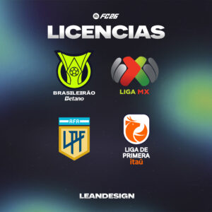 Das Bild zeigt die Ligen aus Südamerika, die im EA FC 26 Karrieremodus sein könnten.