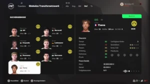 Überalterte Stammspieler, schwwache Nonames - s sieht das Ende des EA FC 25 Karrieremodus bie Borussisa Dortmund aus.
