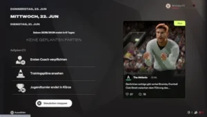 Im Juni der Saisno 2039 ist das Ende des EA FC 25 Karieremodus erreicht