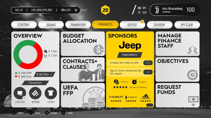 So könnten Sponsoren aussehen, die man im EA FC 26 Karrieremodus editieren kann.