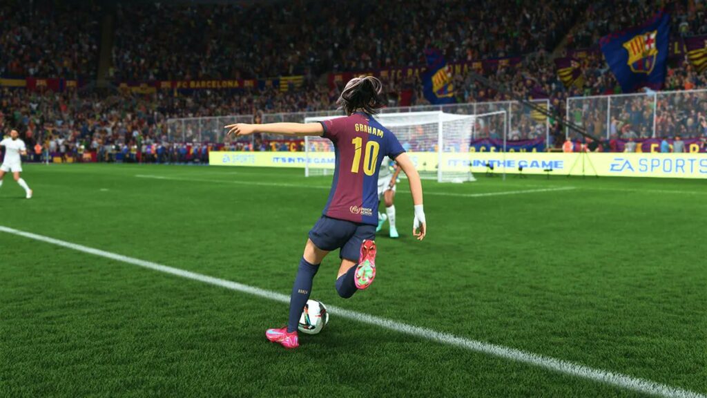 Das Bild zeigt das Gameplay im EA FC 26 Karrieremodus