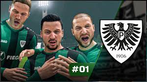 Das Bild zeigt Preußen Münster im EA FC 25 Karrieremodus